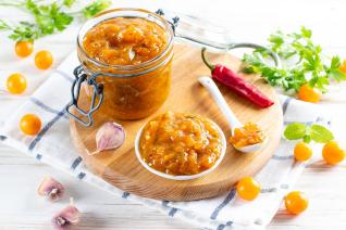 Chutney je vynikající způsob, jak ozvláštnit jídlo.