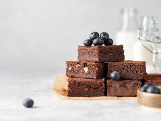 Brownies ve veganské podobě ti určitě zachutná.