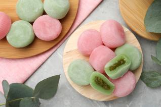 Mochi koláčky jsou vynikající kousek z japonské kuchyně.