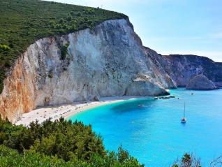 Lefkada má skutečně tak pěkné moře jako na fotkách.