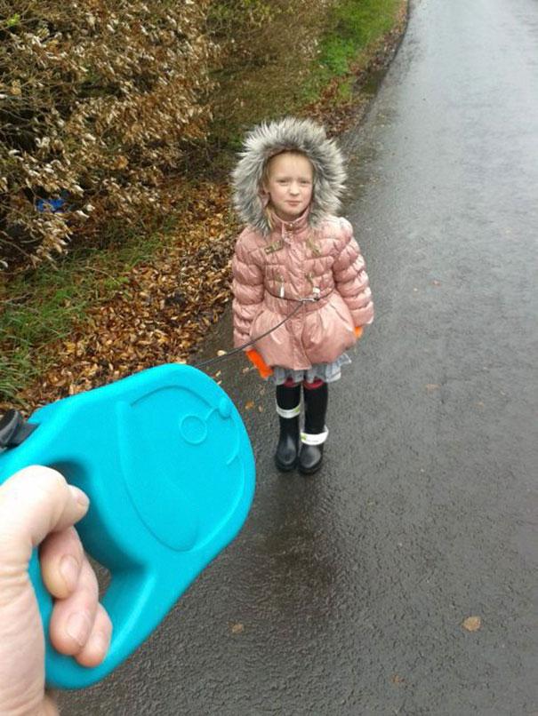 Dejte dítě na vodítko a bude to v pohodě.