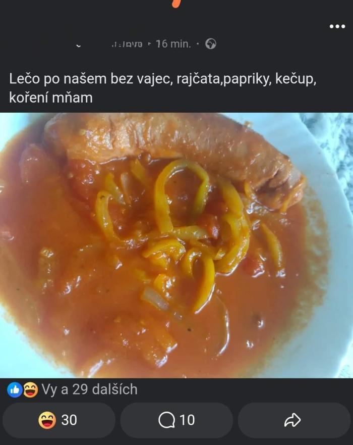 Lečo není zrovna fotogenické jídlo, ale čeho je moc, toho je příliš.