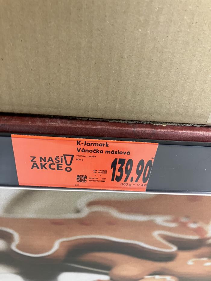 Cena vánočky nám letos fakt vyrazila dech.