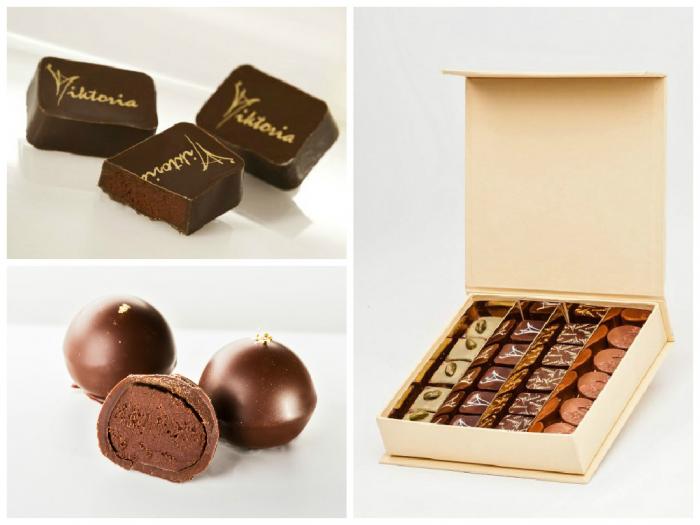 Vychutnejte si kvalitní čokoládu i další suroviny včetně tahitské vanilky v podobě luxusních čokoládových pralinek.