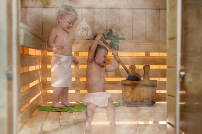I dětem může sauna prospět!