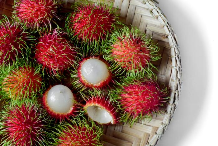 Rambutan vypadá na naše poměry naprosto exoticky. Co myslíš?