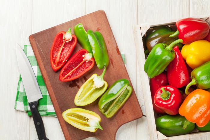 Papriky a další zelenina tě vitamínem A nadopují.