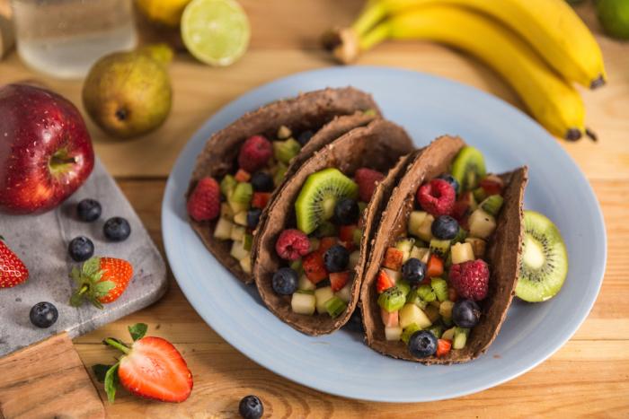 Tacos si můžeš připravit naslano i na sladko. 